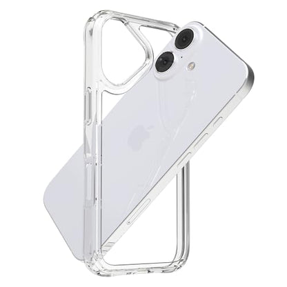 for iPhone 17 Clear Bumper Frame No-Back Case, Slim Fit Ultra-Light Anti-Yellowing Transparent Protection Heat Dissipation Bezel Phone Cover Case 6.3" 2025 - color: Clear, size: iPhone 17