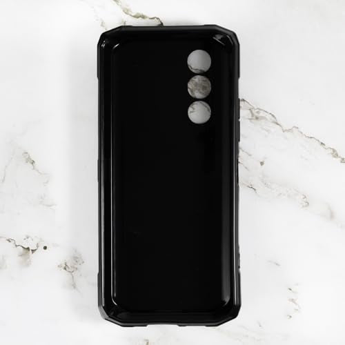 Protective Case for Doogee Blade 10 Power - Black | 6.56" Slim Shockproof Bumper Back Cover Anti-Scratch Flexible TPU Shell, Grip-Friendly - color: Black