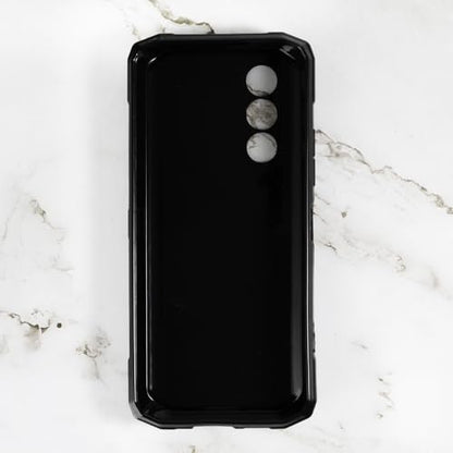 Protective Case for Doogee Blade 10 Power - Black | 6.56" Slim Shockproof Bumper Back Cover Anti-Scratch Flexible TPU Shell, Grip-Friendly - color: Black