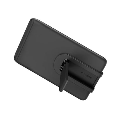 Phone Wallet Stick On Phone Card Holder for Back of Phone Case Silicone Sticker Credit Card Holder with Stand
