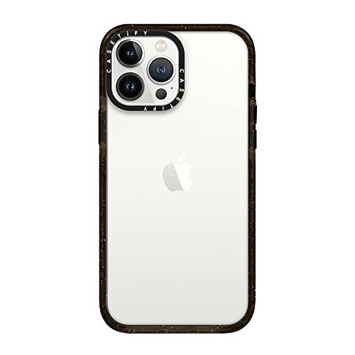 CASETiFY for iPhone 13 Pro Max Case - Impact Clear Black | Slim Fit | 6.6 ft. Drop Protection | Black - color: Clear Black, size: Iphone 13 Pro Max (6.7")