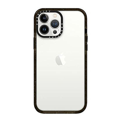 CASETiFY for iPhone 13 Pro Max Case - Impact Clear Black | Slim Fit | 6.6 ft. Drop Protection | Black - color: Clear Black, size: Iphone 13 Pro Max (6.7")