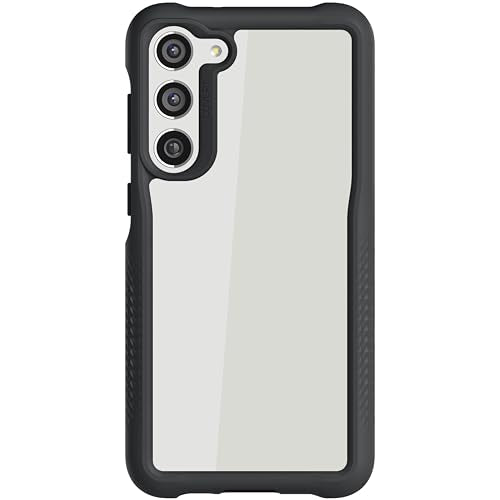 Ghostek Covert Galaxy S23 Plus Case Clear with Military Grade Shockproof Protection, Non-Slip Grip, Protective Silicone Phone Cover Designed for 2023 Galaxy S23+ (6.6") (Black) - color: Black [Limited], size: Galaxy S23 Plus