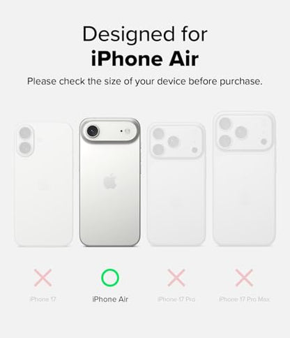 Ringke for iPhone Air Screen Protector [Easy Slide Privacy, 2 Pack] - size: iPhone Air