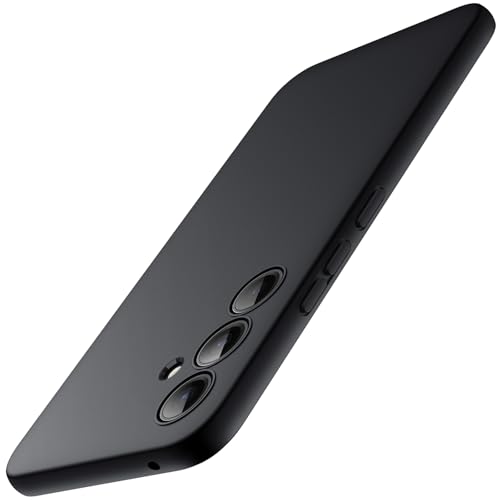JETech Slim Case for Samsung Galaxy A54, Black | Soft TPU Design, Matte Finish, Shockproof Protection - size: Galaxy A54