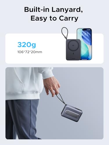 UGREEN 10000mAh Qi2 15W Magnetic Power Bank PD 30W for iPhone 18 Pro