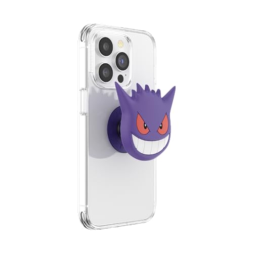 PopSockets Adhesive Phone Grip, Holder- Gengar Face - color: Gengar Face, style: Adhesive