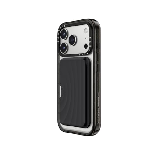 CASETiFY Snappy Ripple Wallet [Campatible with Magsafe] - Black - color: Black
