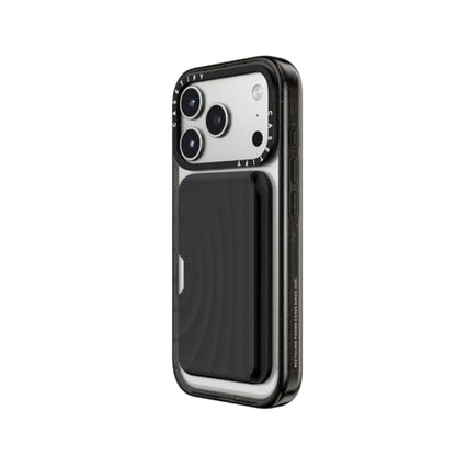 CASETiFY Snappy Ripple Wallet [Campatible with Magsafe] - Black - color: Black