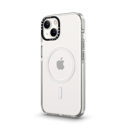 CASETiFY for iPhone 14 Case - Impact Clear Compatible with MagSafe | Not Yellowing | 6.6 ft. 3X Military Grade Drop Protection | Clear - color: Clear, size: Iphone 14 (6.1")