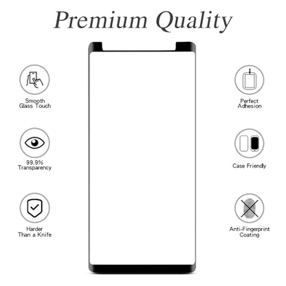 MAYtobe 2-Pack for Samsung Galaxy Note 8 Screen Protector Tempered Glass - size: Samsung Note 8