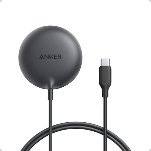 Anker Zolo MagSafe-Compatible Wireless Charger with Qi2 15W Fast Charging - color: Black, size: 1 Pack