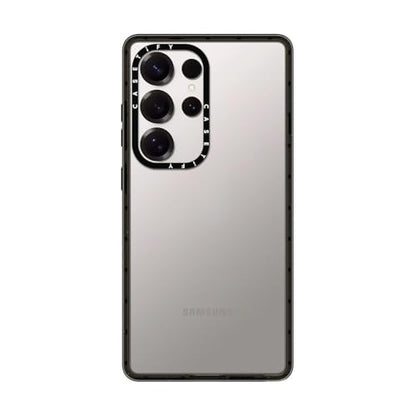 CASETiFY for Galaxy S25 Ultra Case - Impact Clear Black | 8.2 ft. 4x Military Grade Drop Protection | Black - color: Clear Black, size: Galaxy S25 Ultra (6.9")