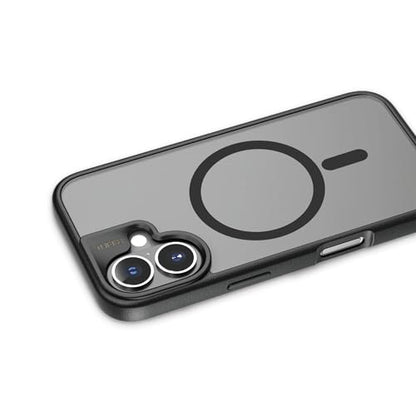 LBT TUFF8 Mag GlideGuard Rugged 8 Foot Military Drop-Tested Case Compatible with iPhone 16/15 / 14 (Smoke Black)
