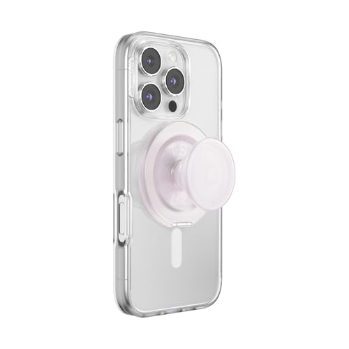 PopSockets Kick-Out Grip for MagSafe, Kickstand- Opalescent - color: White Opalescent, style: MagSafe Kick-Out