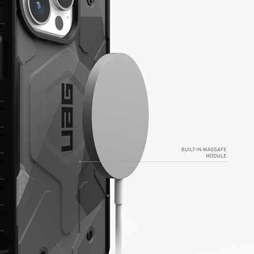 URBAN ARMOR GEAR UAG Case [Updated Ver] Compatible with iPhone 15 Pro Case 6.1" Pathfinder SE Geo Camo Built-in Magnet Compatible with MagSafe Charging Rugged Military Grade Dropproof Protective Cover - color: SE Geo Camo