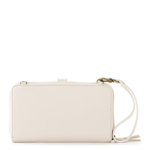 The Sak Iris Smartphone Crossbody Purse - Small Women's Cellphone Bag & Wallet For Everyday- Convertible Wristlet With Zipper | Fits Most Smartphones, Card Slots & Zip Pocket, Detachable Wristlet & Crossbody Straps, Hands-Free for Travel & Errands - color