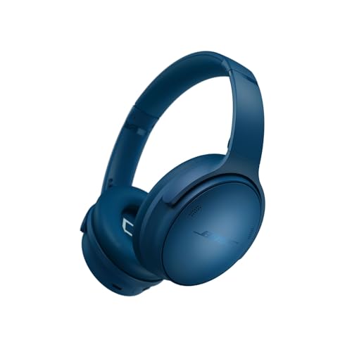 Bose QuietComfort Headphones - Wireless Bluetooth Headphones, Active Over Ear Noise Cancelling and Mic, USB-C Charging, Deep Bass, Up to 24 Hours of Playtime, Twilight Blue - Limited Edition Color - color: Twilight Blue