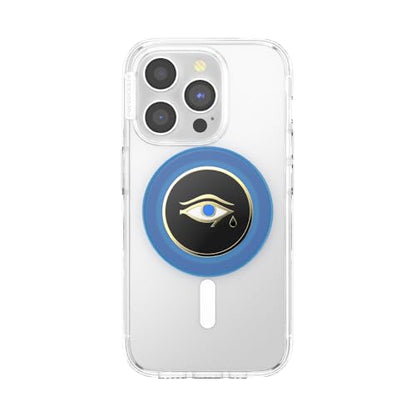 PopSockets Phone Grip for MagSafe, Magnetic Holder- Enamel Prosper - color: Prosper, style: MagSafe