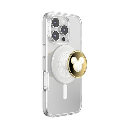 PopSockets Phone Grip for MagSafe, Magnetic Holder- Pearl Mickey - color: Enamel Pearl Mickey, style: MagSafe