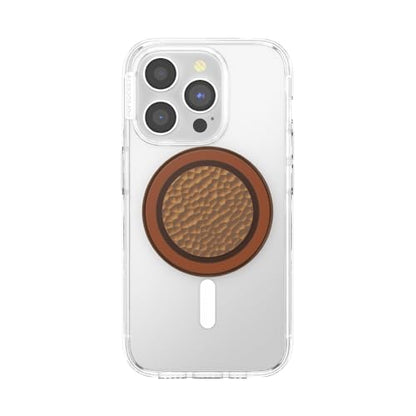 PopSockets Phone Grip for MagSafe, Magnetic Holder- Copper Tone - color: Enamel Hammered Copper Tone, style: MagSafe