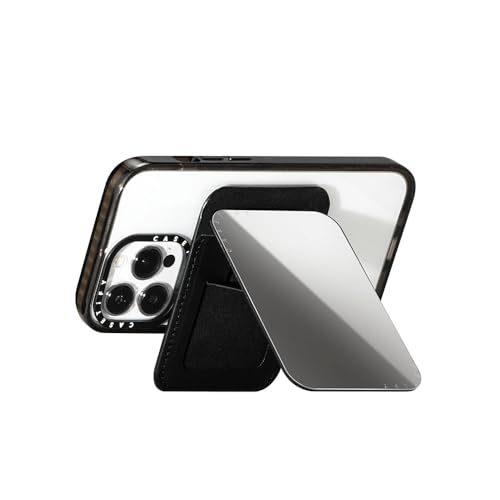 CASETiFY Snappy Card Holder Stand Compatible with Magsafe - Silver Mirror - color: Silver Mirror