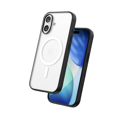 FLOLAB Surtect Tri-Fusion Magnetic for iPhone 17 Case Protective Slim Design Magsafe Compatible Military Grade - Clear Matte Translucent - color: Clear Matte Translucent, size: iPhone 17