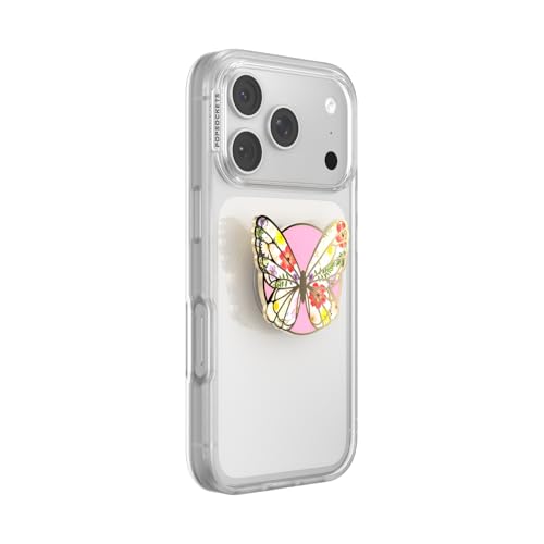PopSockets Adhesive Phone Grip, Holder- Mariposa Bloom - color: Mariposa Bloom Adhesive, style: Adhesive