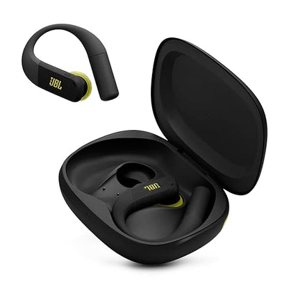 JBL Endurance Peak 4 - Cancelling Sport Earbuds - Black - color: Black/Lime