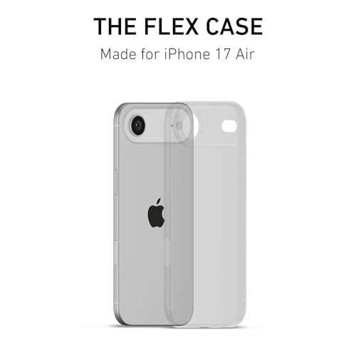 PEEL Flex Case for iPhone 17 Air (Clear Soft) - color: Clear, size: Flex Grip