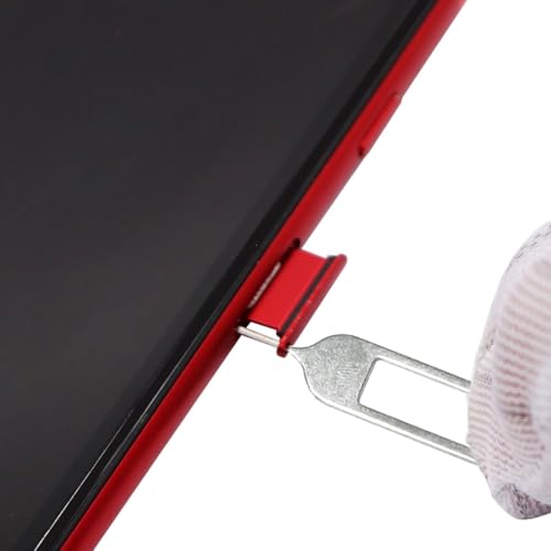 4 Pcs SIM Card Removal Openning Tool Tray Eject Pins Needle Opener Ejector Compatible with All iPhone Apple iPad HTC Samsung Galaxy Cell Phone Smartphone Watchchain Link Remover (Style F) - size: F