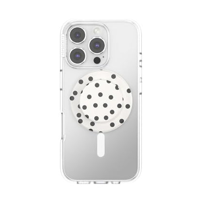 PopSockets Phone Grip for MagSafe, Magnetic Holder- Spotlight Dots - color: Spotlight Dots, style: MagSafe