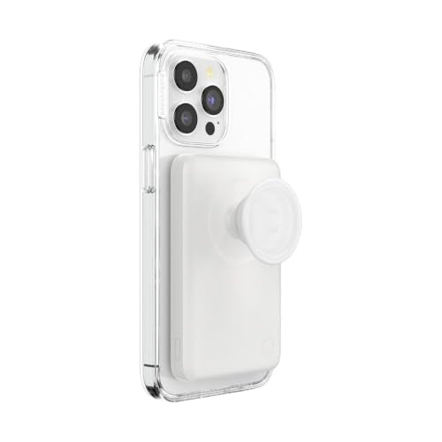PopSockets PowerPack Phone Charger with MagSafe- White - color: White