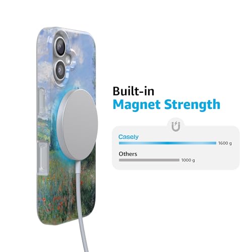 Casely iPhone 17 Case | Monet's View | The Met Museum | Compatible with MagSafe | Classic Ultra Slim Design - color: Monet's View | The Met Museum