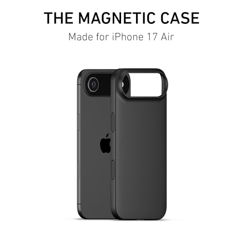 PEEL Magnetic Case for iPhone 17 Air (Black) - color: Black, size: Magnetic