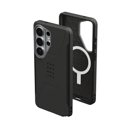 URBAN ARMOR GEAR UAG for Samsung Galaxy S26 Ultra Case 6.9" Civilian - Magnetic Charging Compatible Rugged Military Drop Tested Protective Cover, Black - color: Civilian - Black