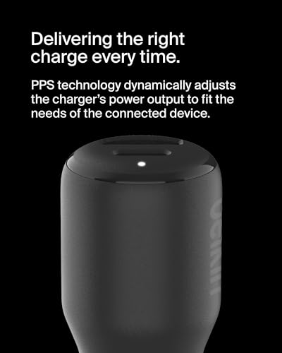 Belkin BoostCharge 42W Car Charger + USB-C to Lightning Cable - style: Car Charger + Lightning Cable