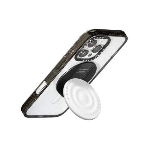 CASETiFY Snappy Ripple Grip Stand Compatible with Magsafe - White