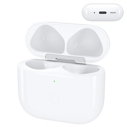 Wireless Charging Case for Airpods 4th Generation with USB-C Port, Replacement Charger Cases Compatible with AirPod 4 Gen, Air Pod 4th Type-C Charger with Pairing Sync Function (Only Case)