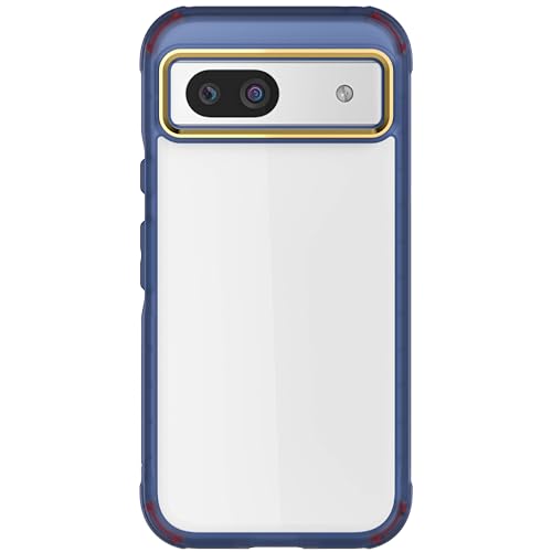 Ghostek Covert Clear Google Pixel 8a Case with Shockproof Drop Protection Premium Protective Wireless Charging Compatible Phone Cover Designed for 2024 Google Pixel 8a (6.1") (Blue) - color: Blue [Limited Edition], size: Pixel 8a