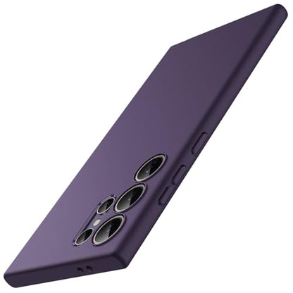 JETech Slim Case for Samsung Galaxy S24 Ultra, Titanium Violet | Camera Lens Protection, Soft TPU Design, Matte Finish, Shockproof Protection - color: Titanium Violet, size: S24 Ultra