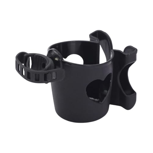 Easy Installation 2 in 1 Strollers Accessory Prams Cup Holder Bottle Organiser and Phone Mount for Busy