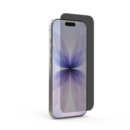 PureGear Privacy Screen Protector for iPhone 17 (2025) 6.3", Full Edge-to-Edge Coverage, Self Alignment Installation Tray, Touch Sensitive, Case Friendly, Anti-Fingerprint Coating, Lifetime Replacement, Protect Your Privacy, Conceal Your Screen