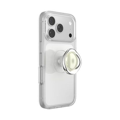 PopSockets Adhesive Phone Grip, Holder- Eye Silver - color: Eye of the Beholder Silver Adhesive, style: Adhesive
