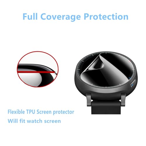 Screen Protector Compatible for Amazfit Active Max Smart Watch 1.5"