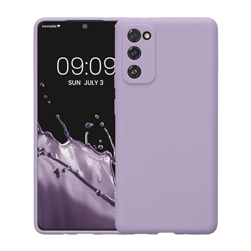 kwmobile Case Compatible with Samsung Galaxy S20 FE Case - Protective Slim TPU Phone Cover - Soft Matte Finish - Lavender - color: lavender, size: Galaxy S20 FE