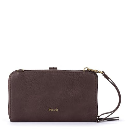 The Sak Iris Smartphone Crossbody Purse - Small Women's Cellphone Bag & Wallet For Everyday- Convertible Wristlet With Zipper | Fits Most Smartphones, Card Slots & Zip Pocket, Detachable Wristlet & Crossbody Straps, Hands-Free for Travel & Errands - color