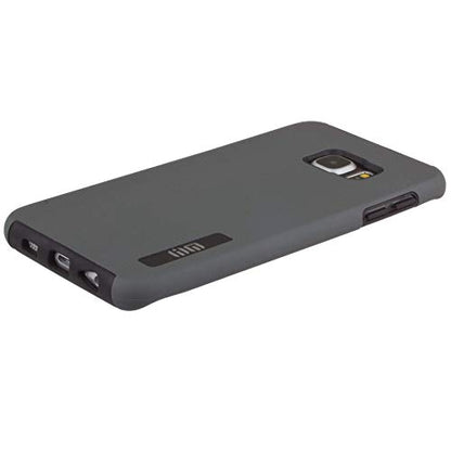 Smooth Armor Hard Plastic Case for Samsung Galaxy S6 Edge+ Plus SM-G928A. Rugged Dual Layer Protective Cover (Does NOT Fit Samsung Galaxy S6 and S6 Edge). Black/Grey - color: Grey