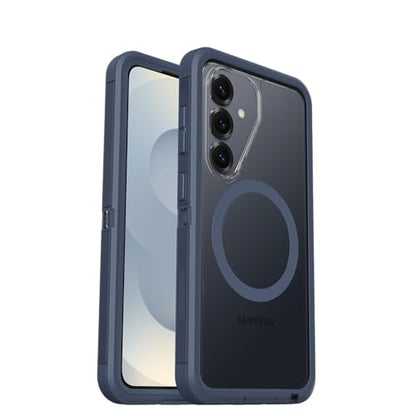 OtterBox Samsung Galaxy S26 Defender Series Pro XT Case - Baby Blue Clear, Tough, Rugged & Durable Samsung Galaxy Phone Case with Magnets - color: Baby Blue Clear, style: S26