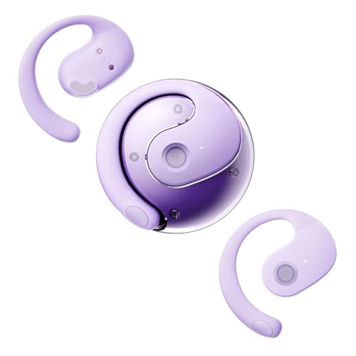 Xmenha Over The Ear Earbuds Open Ear Headphones Over The Ear Headphones - color: Purple, style: Normal